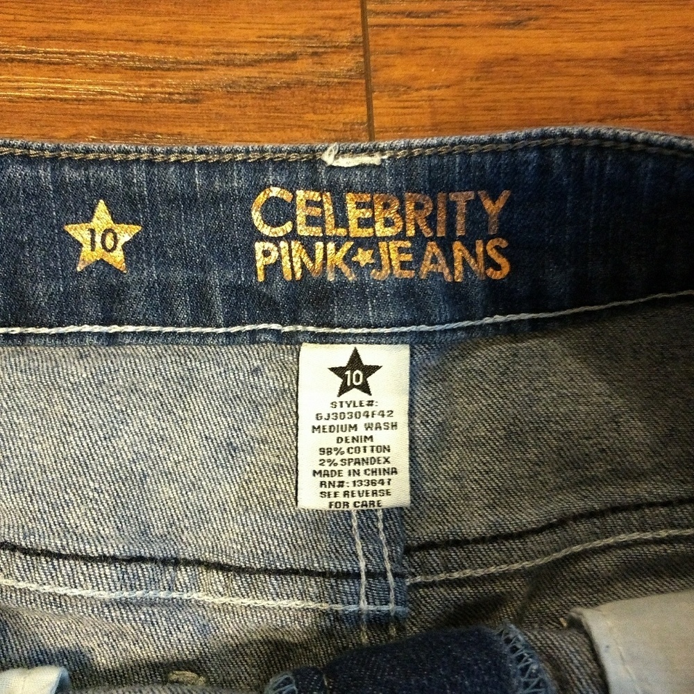 Celebrity Pink Jean Shorts - Picture 5 of 5